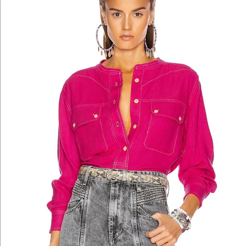Isabel Marant Pink Top